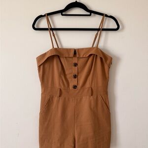 Lumiere Tan/Biege Romper